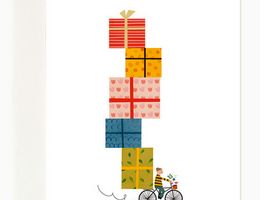 Glückwunschkarte "Bicycle"