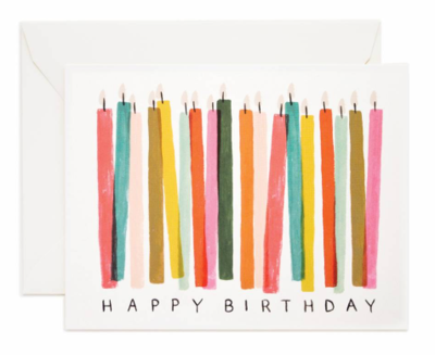 Glückwunschkarte "Birthday Candle" - Geburtstag