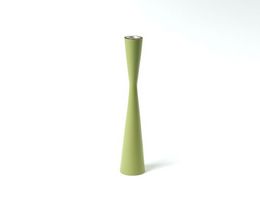 Kerzenständer "sandglass" 30cm olive green