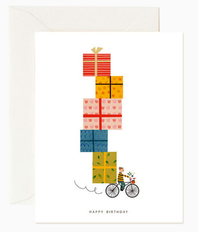 Glückwunschkarte "Bicycle"