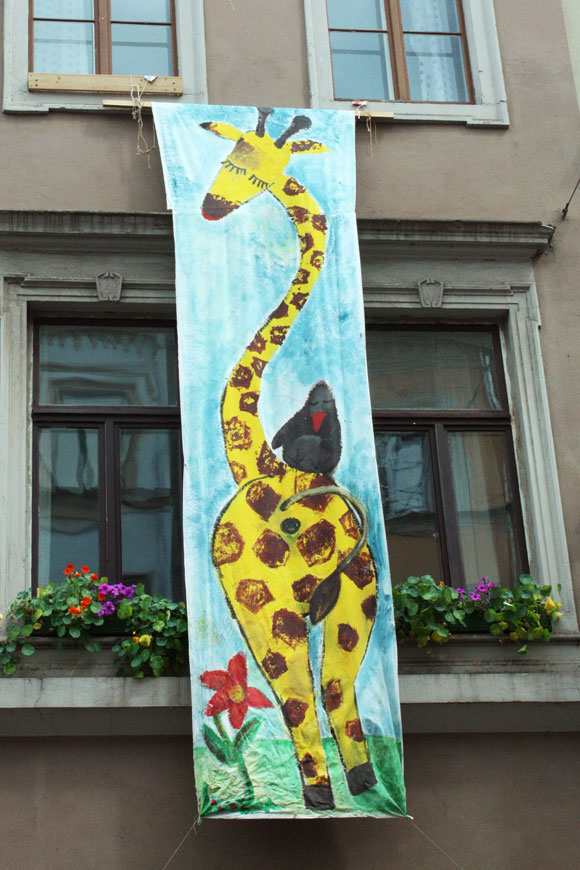 Bunte Republik Neustadt 2012 - Giraffe